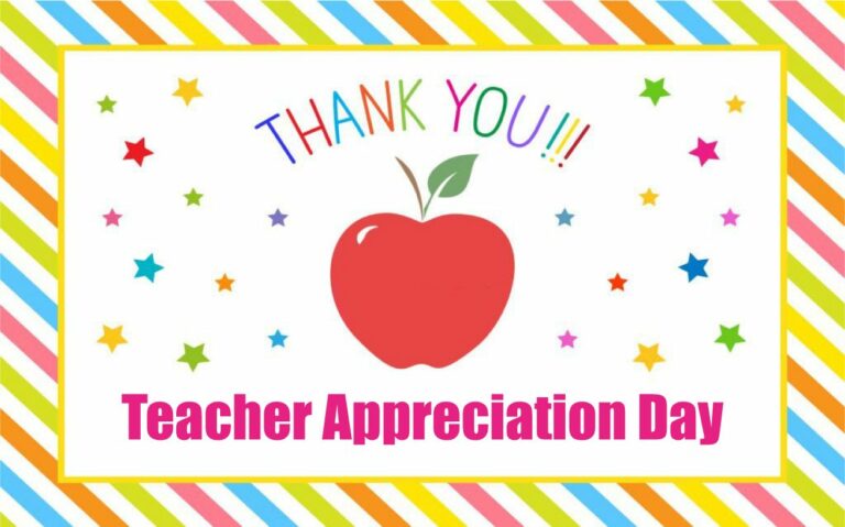 Teacher Appreciation Day