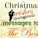 Christmas Wishes for your Boss