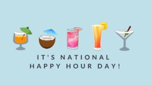 National Happy Hour Day
