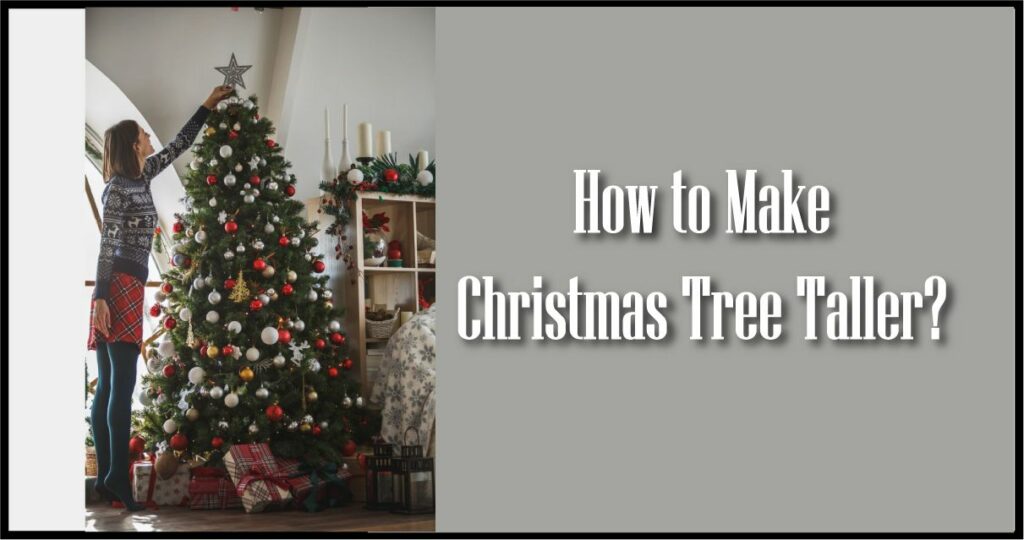 How to Make Christmas Tree Taller