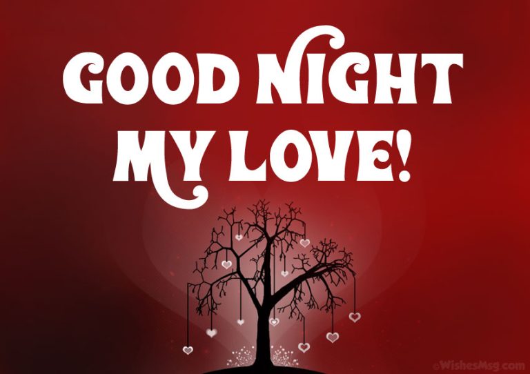 30+ Good Night Messages For My Love