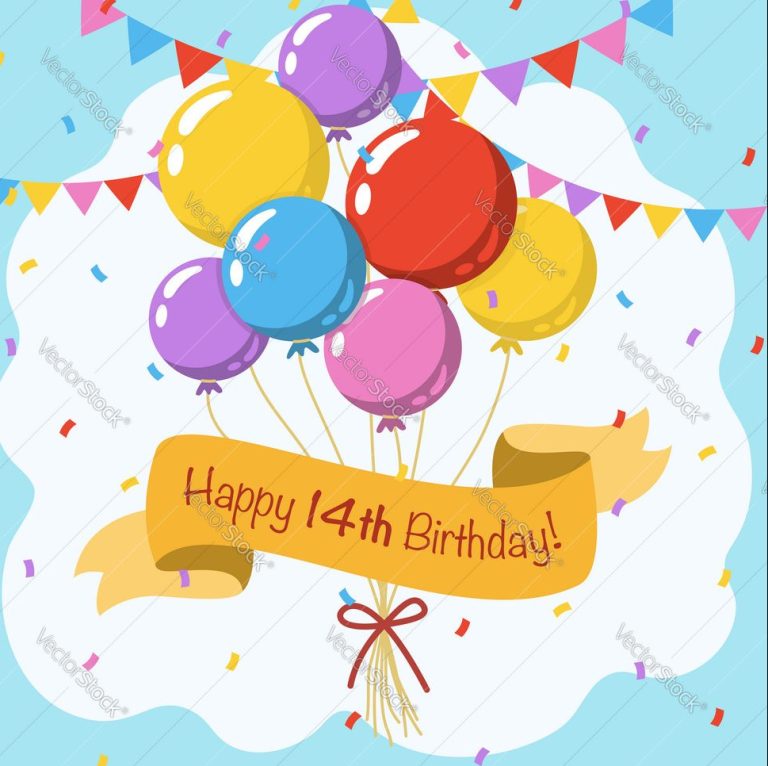 30+ Amazing Happy 14th Birthday Wishes and Messages