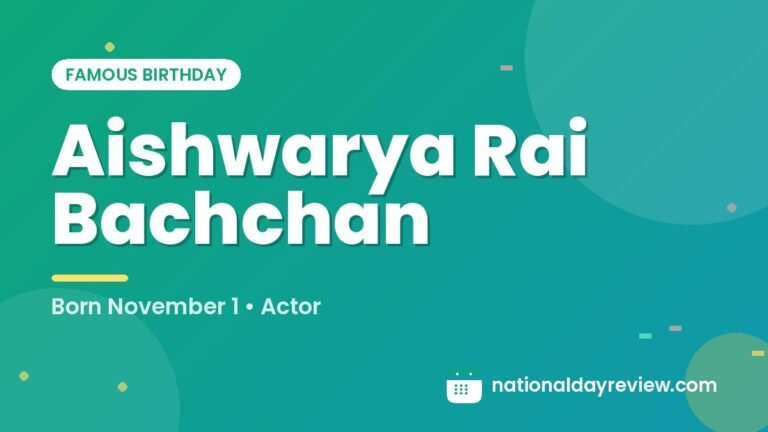 Aishwarya Rai Bachchan birthday