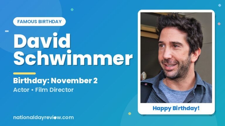 David Schwimmer birthday and age