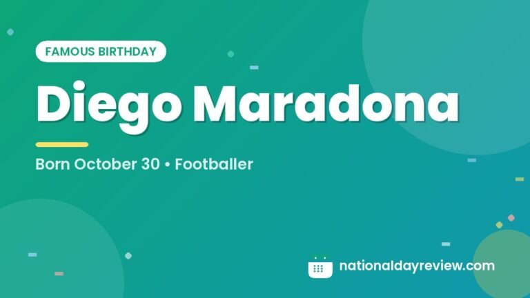 Diego Maradona birthday