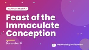 Feast of the Immaculate Conception
