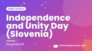 Independence and Unity Day (Slovenia)