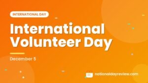 International Volunteer Day