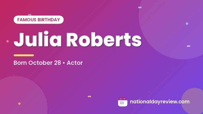 Julia Roberts birthday