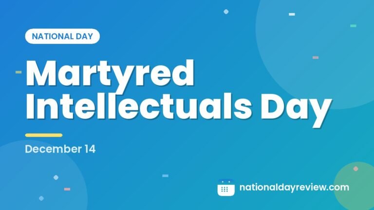 Martyred Intellectuals Day
