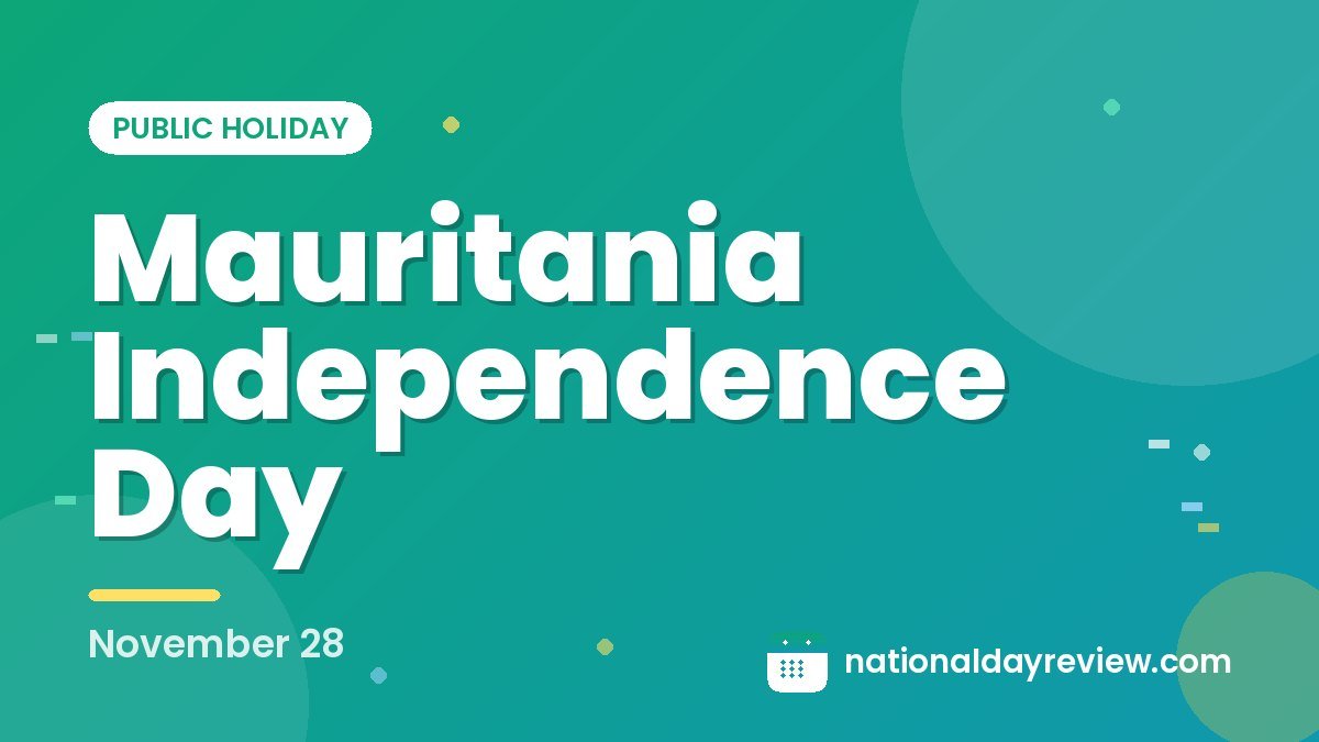 Mauritania Independence Day
