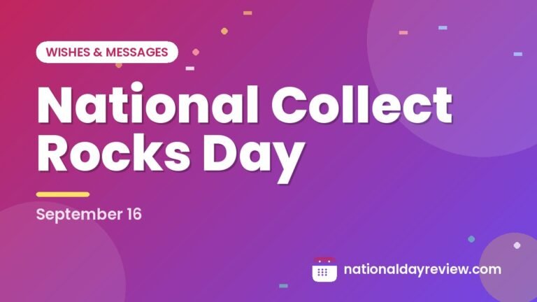 National Collect Rocks Day