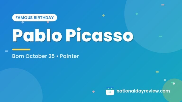 Pablo Picasso birthday