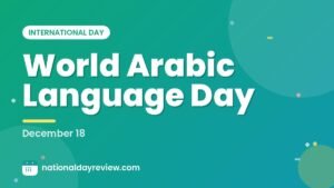 World Arabic Language Day