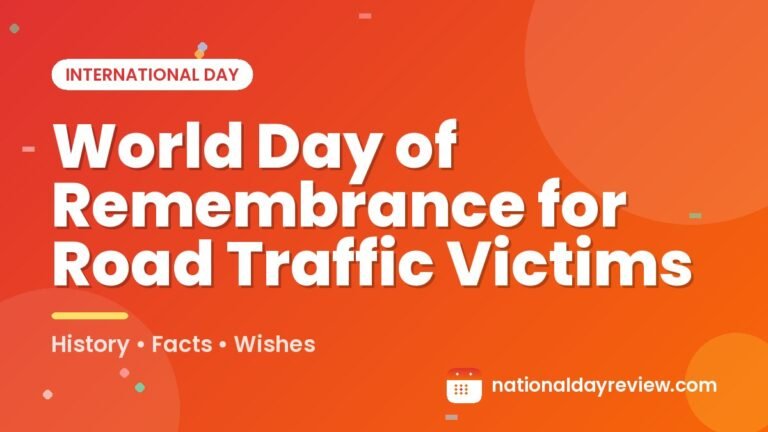 World Day of Remembrance for Road Traffic Victims