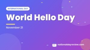 World Hello Day
