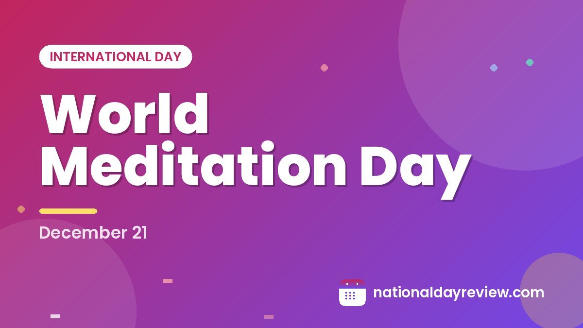 World Meditation Day